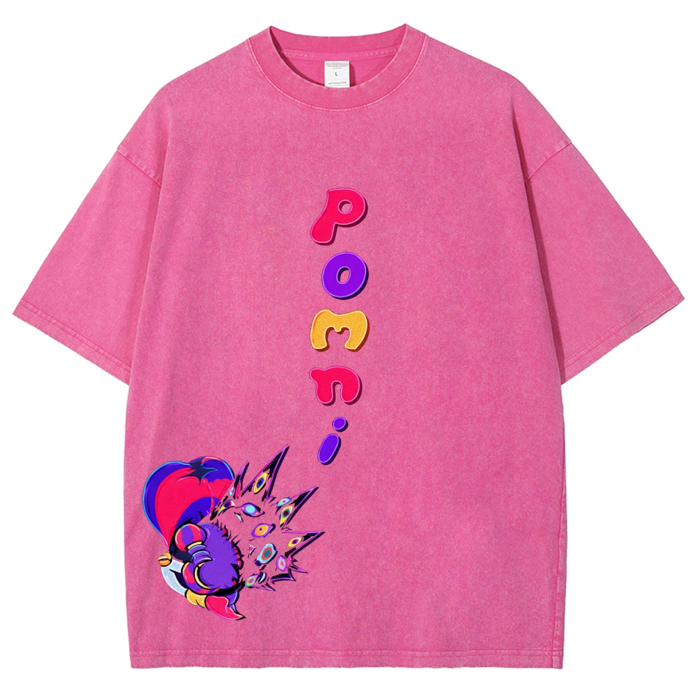 Digital Circus Unisex Fit Washed T-Shirt 2512022322