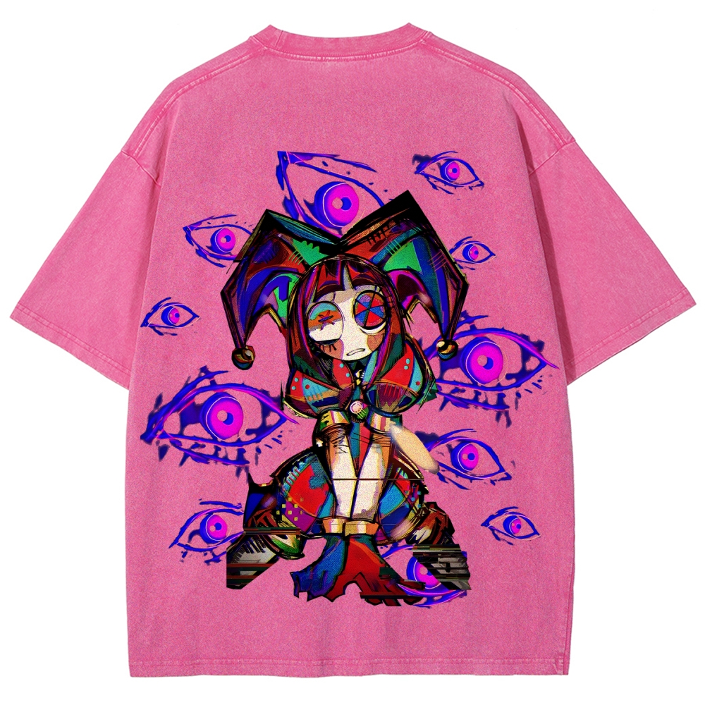 Digital Circus Unisex Fit Washed T-Shirt 2512022322