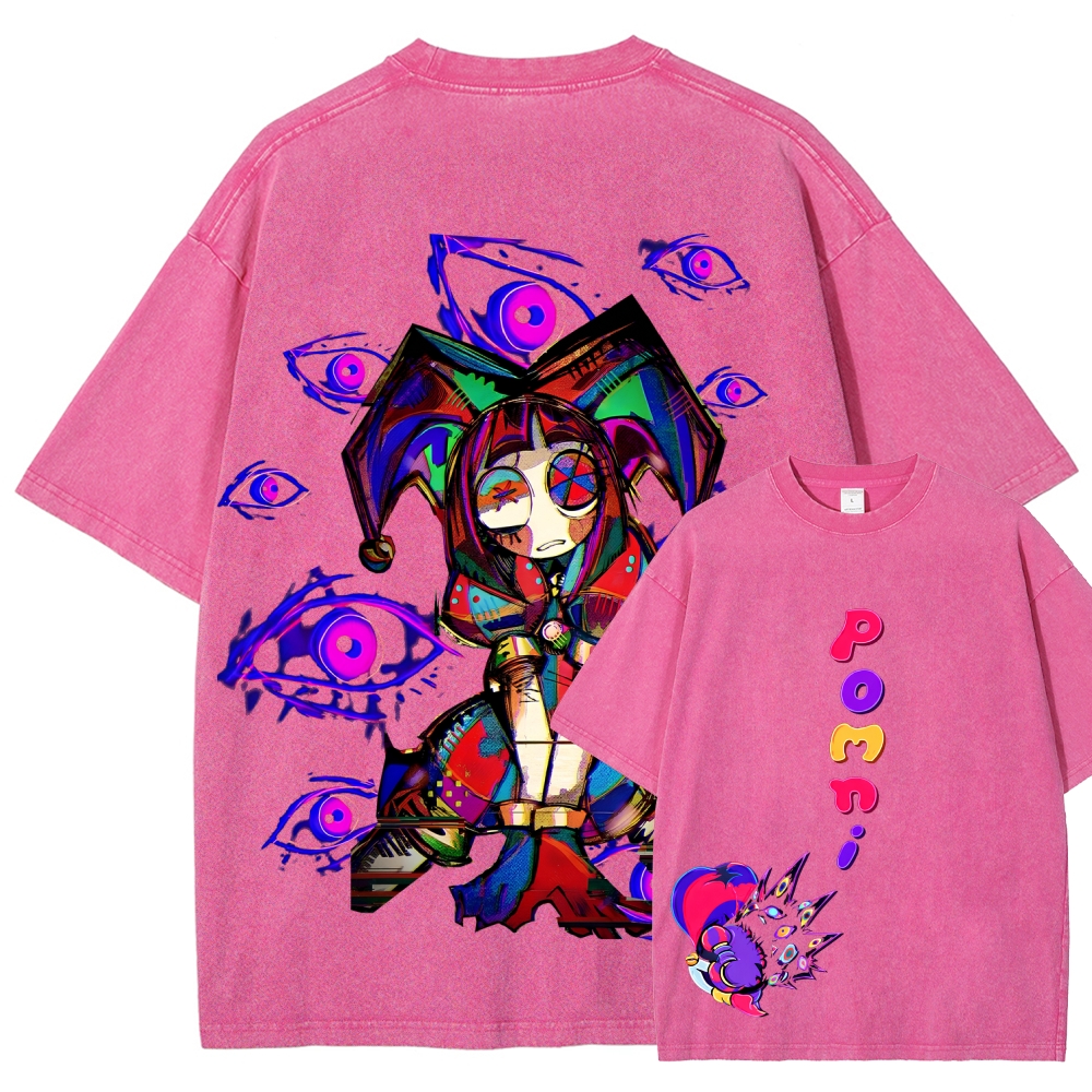 Digital Circus Unisex Fit Washed T-Shirt 2512022322