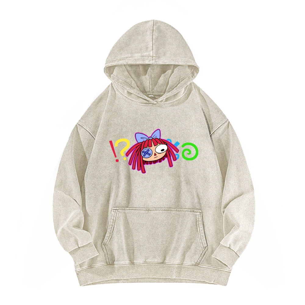 Unisex Washed Hoodie 2512022369