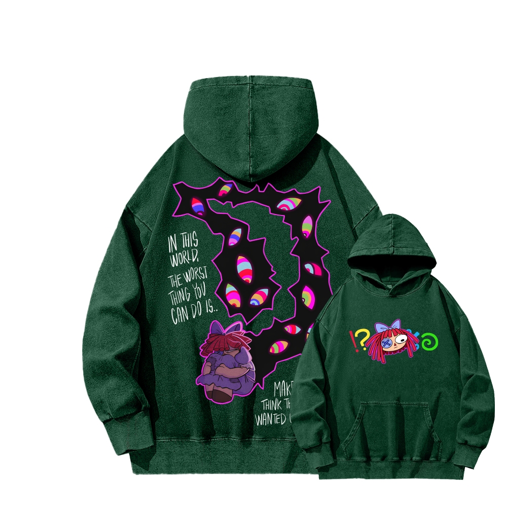 Unisex Washed Hoodie 2512022369