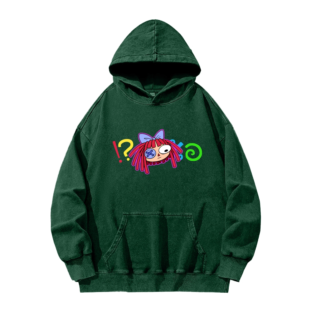 Unisex Washed Hoodie 2512022369