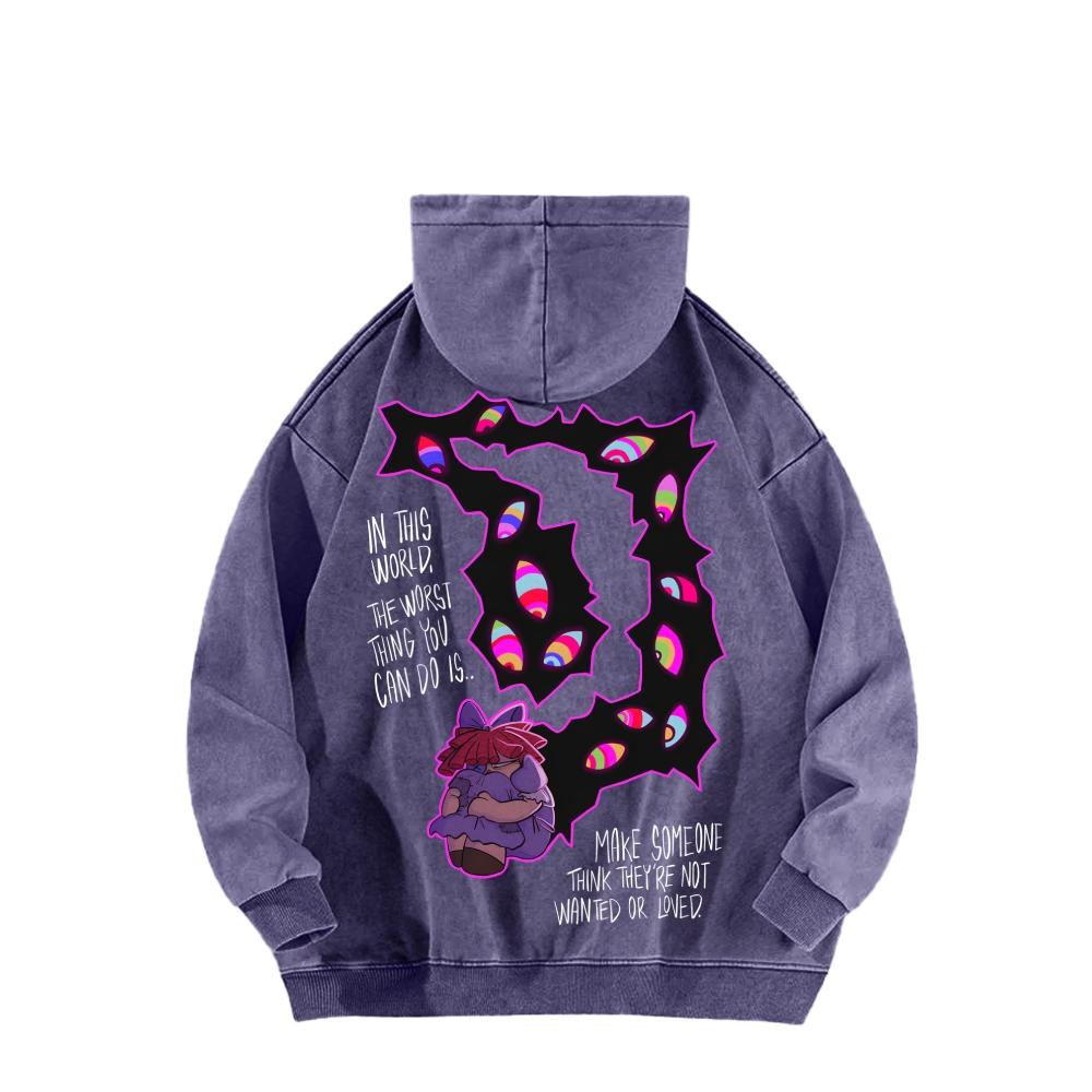 Unisex Washed Hoodie 2512022369