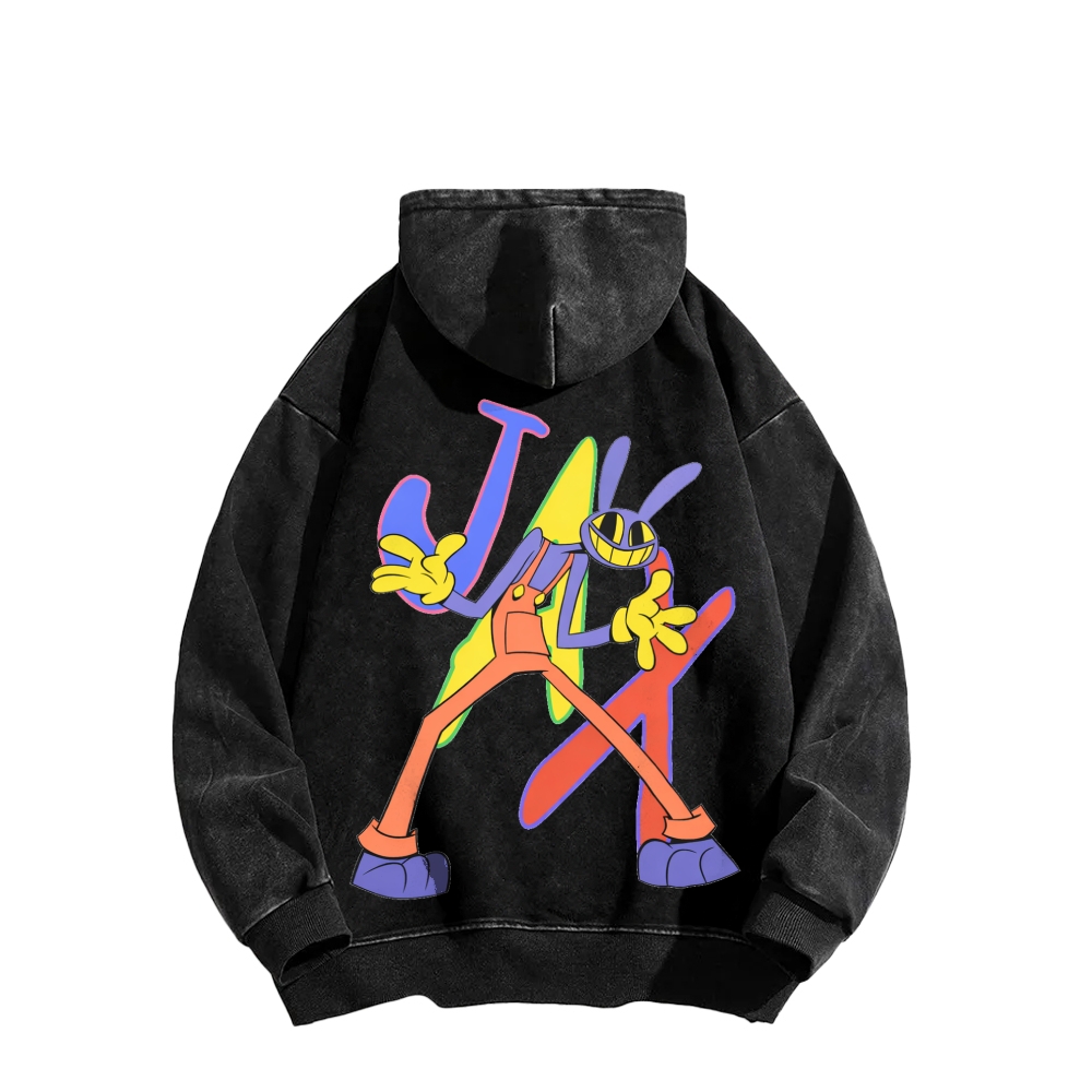 Digital Circus The Amazing Digital Unisex Washed Hoodie 2512022656