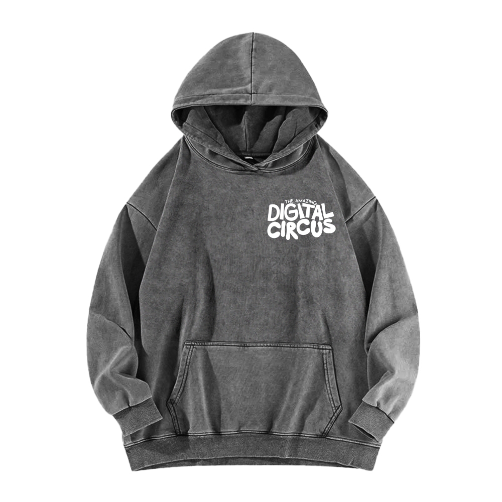 Digital Circus The Amazing Digital Unisex Washed Hoodie 2512022656