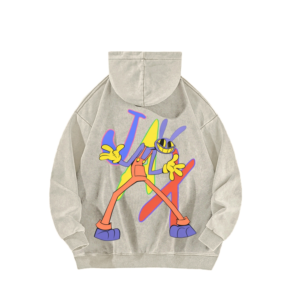Digital Circus The Amazing Digital Unisex Washed Hoodie 2512022656