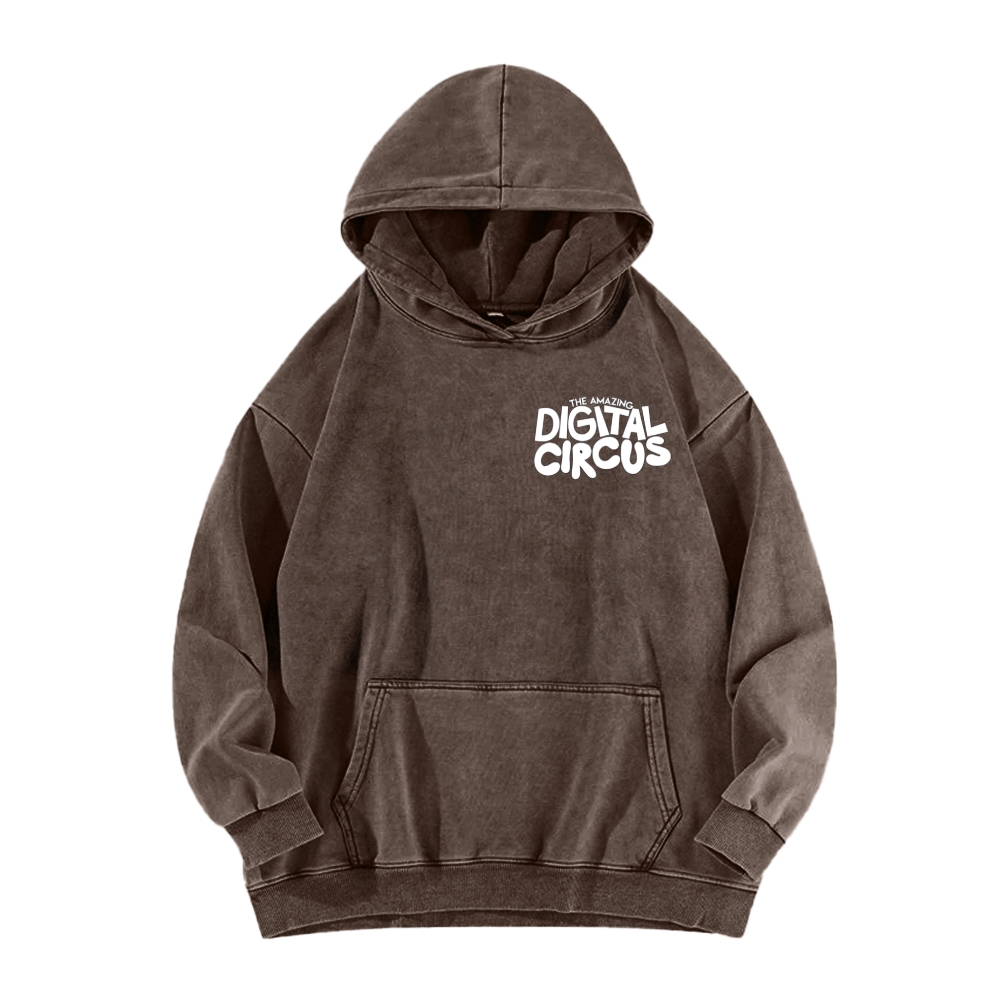 Digital Circus The Amazing Digital Unisex Washed Hoodie 2512022656