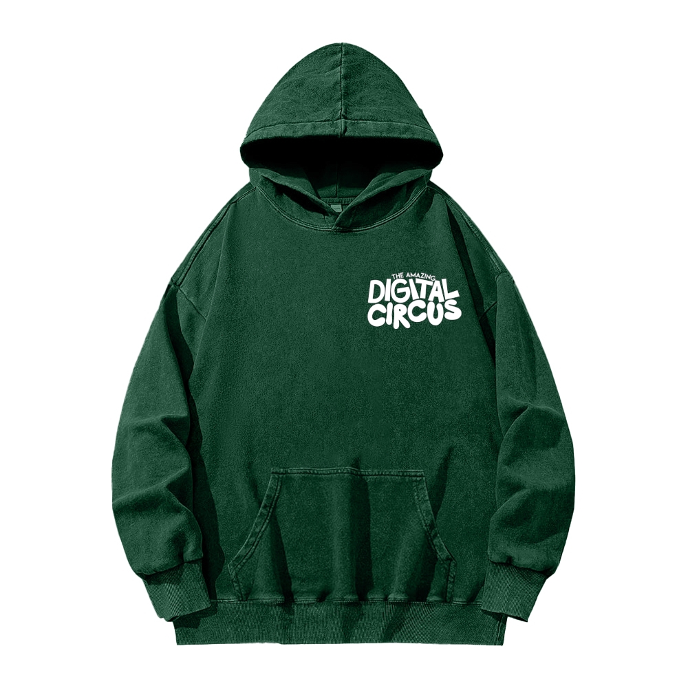 Digital Circus The Amazing Digital Unisex Washed Hoodie 2512022656