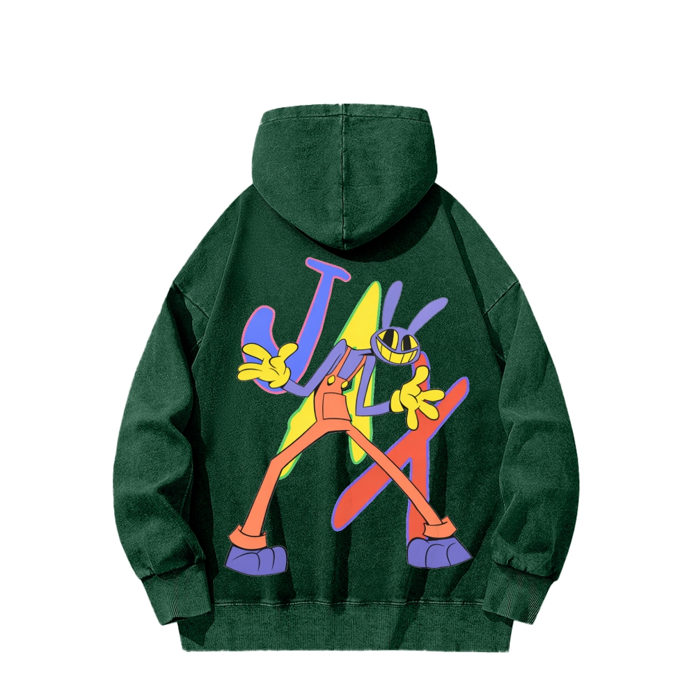 Digital Circus The Amazing Digital Unisex Washed Hoodie 2512022656