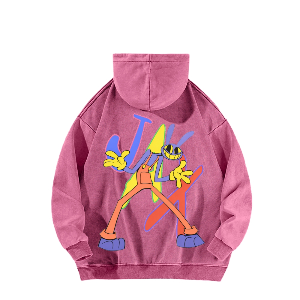 Digital Circus The Amazing Digital Unisex Washed Hoodie 2512022656