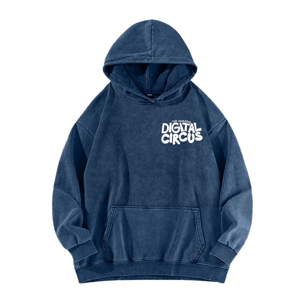 Digital Circus The Amazing Digital Unisex Washed Hoodie 2512022656