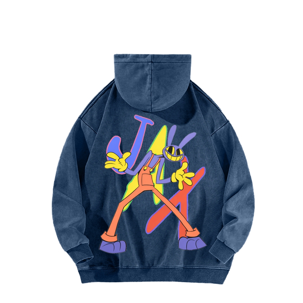 Digital Circus The Amazing Digital Unisex Washed Hoodie 2512022656