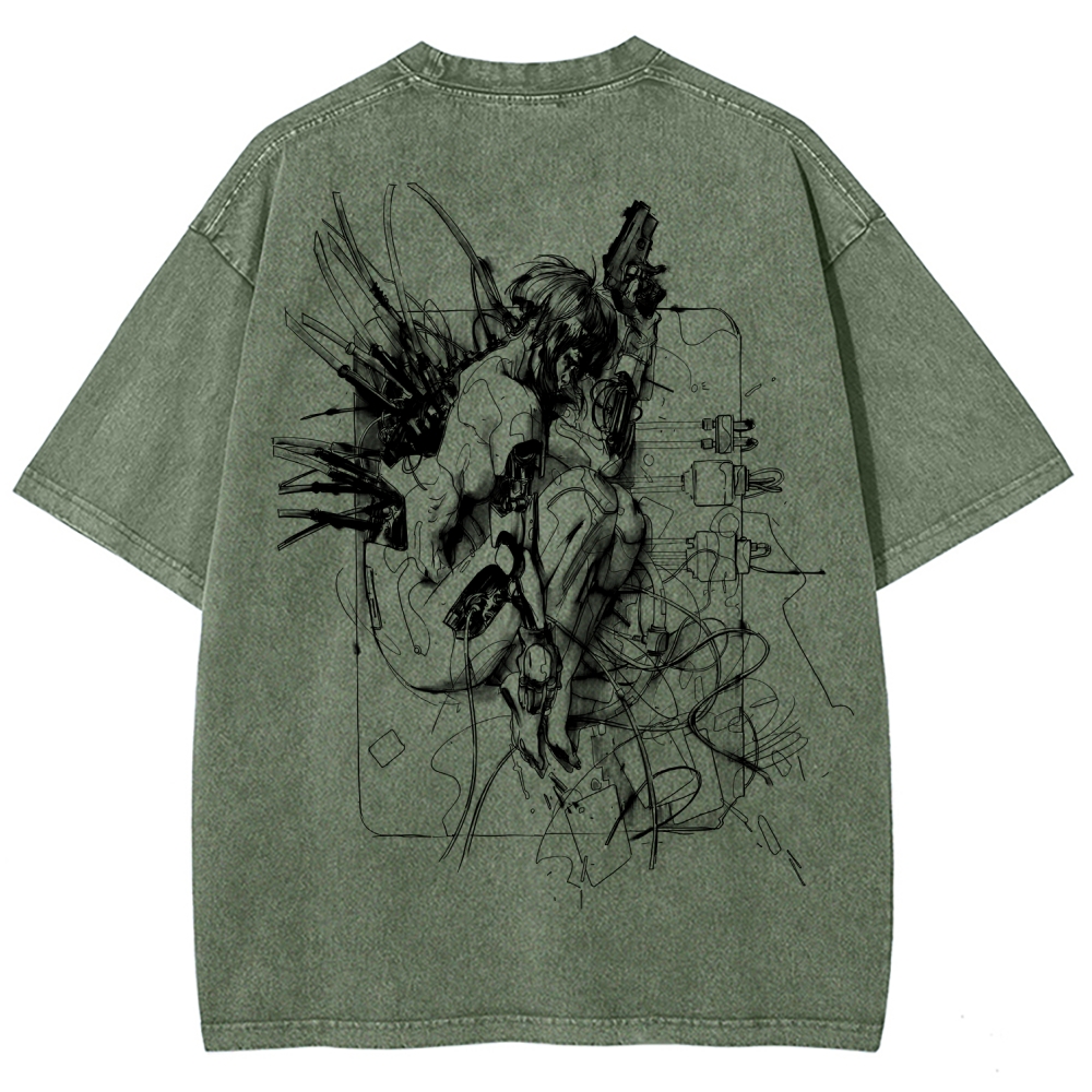 Unisex Fit Washed T-Shirt 2512023117