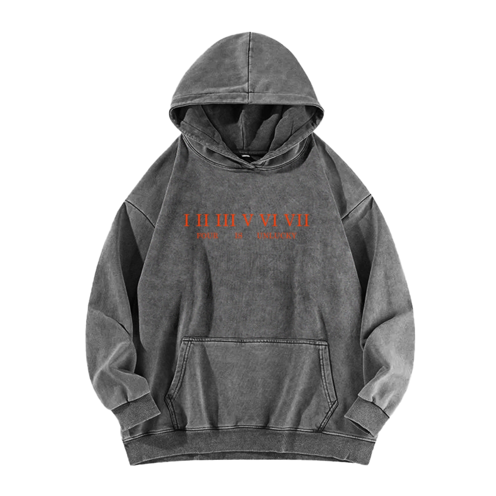 Unisex Washed Hoodie 2601002949
