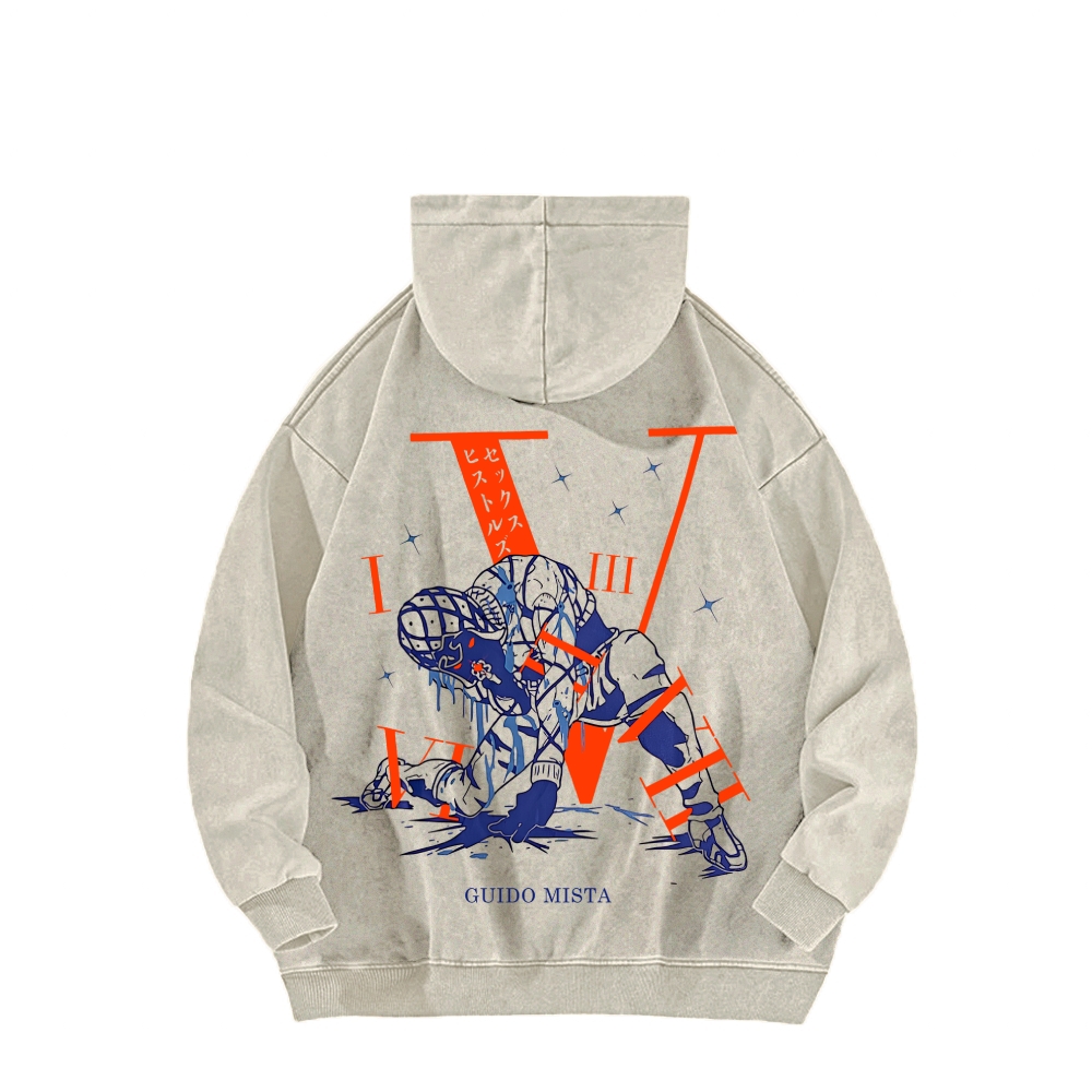 Unisex Washed Hoodie 2601002949