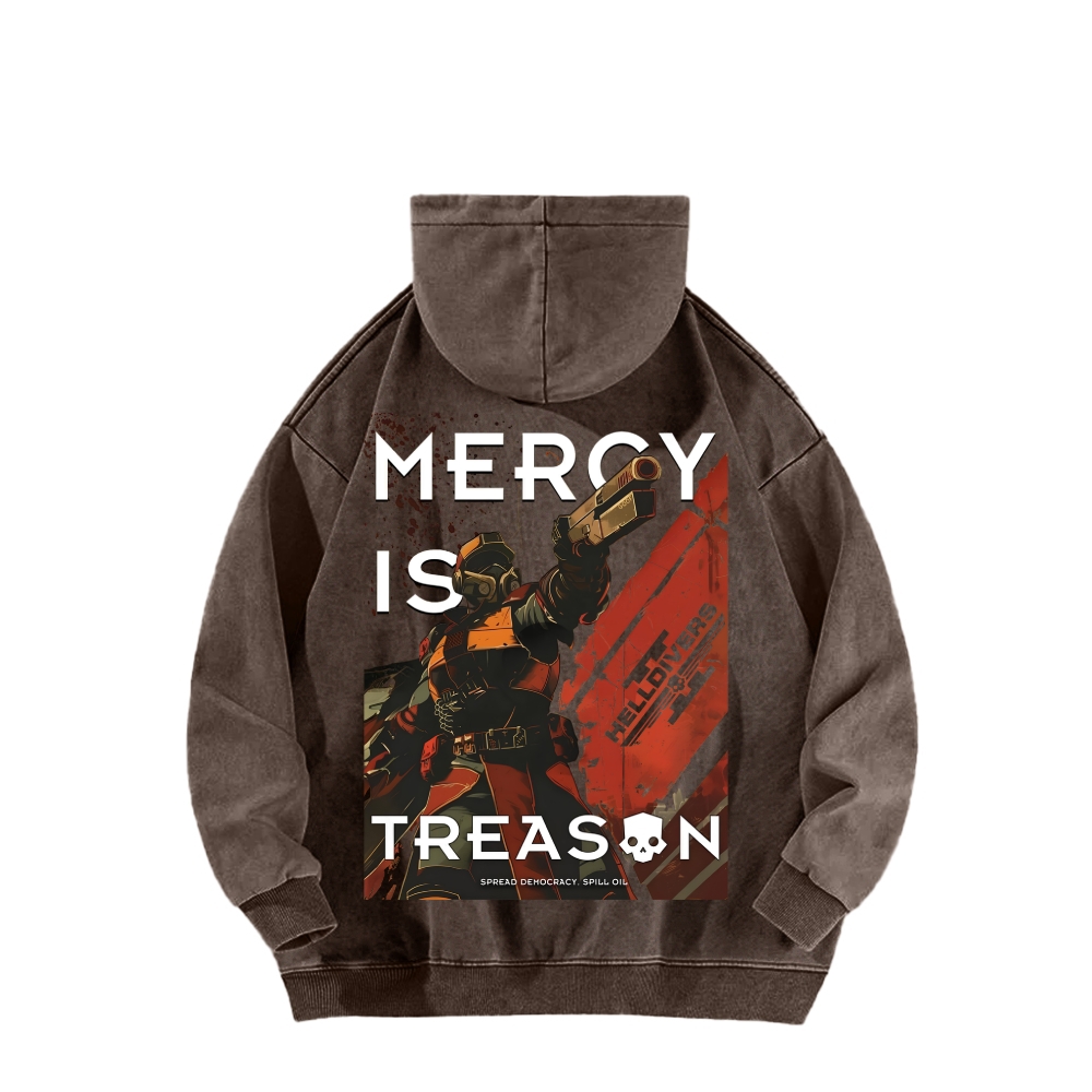 Divers Unisex Washed Hoodie 2601003171