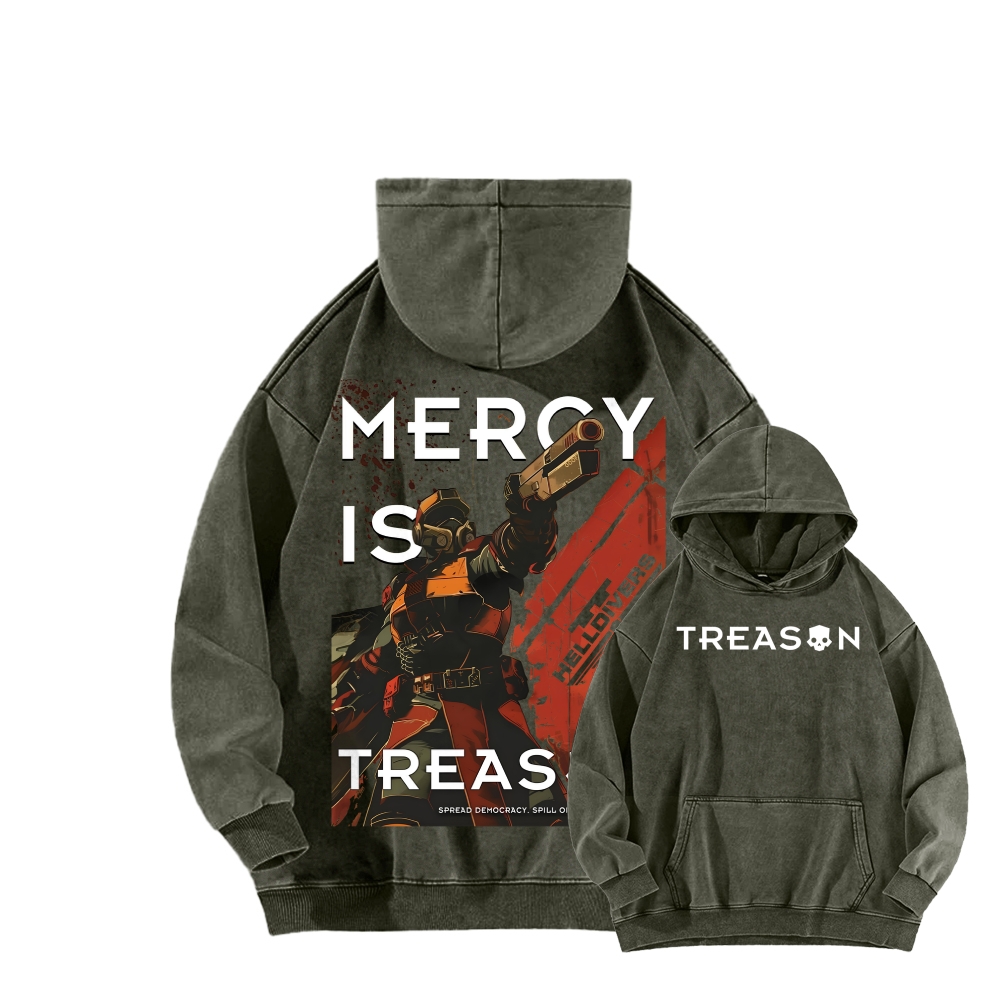 Divers Unisex Washed Hoodie 2601003171