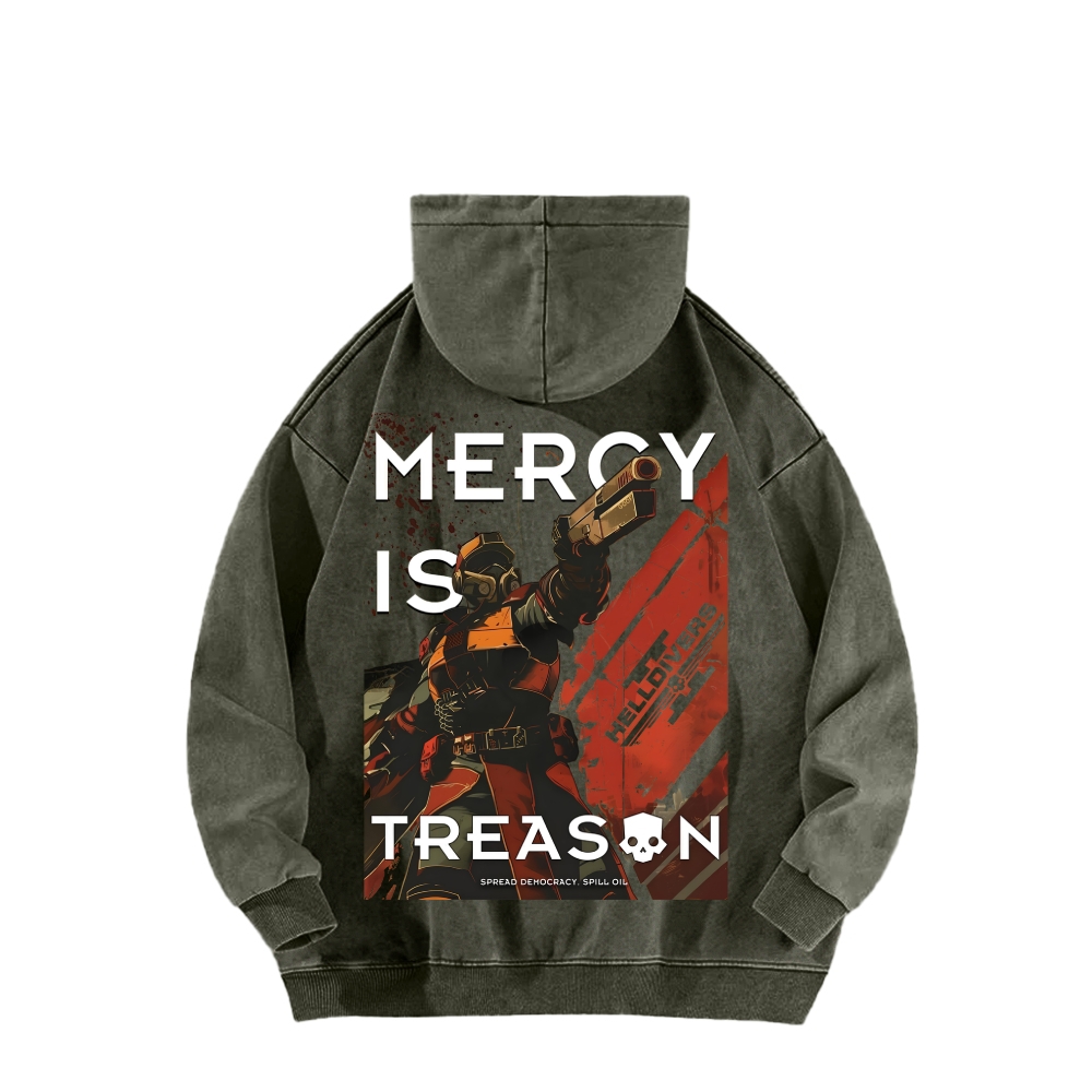 Divers Unisex Washed Hoodie 2601003171