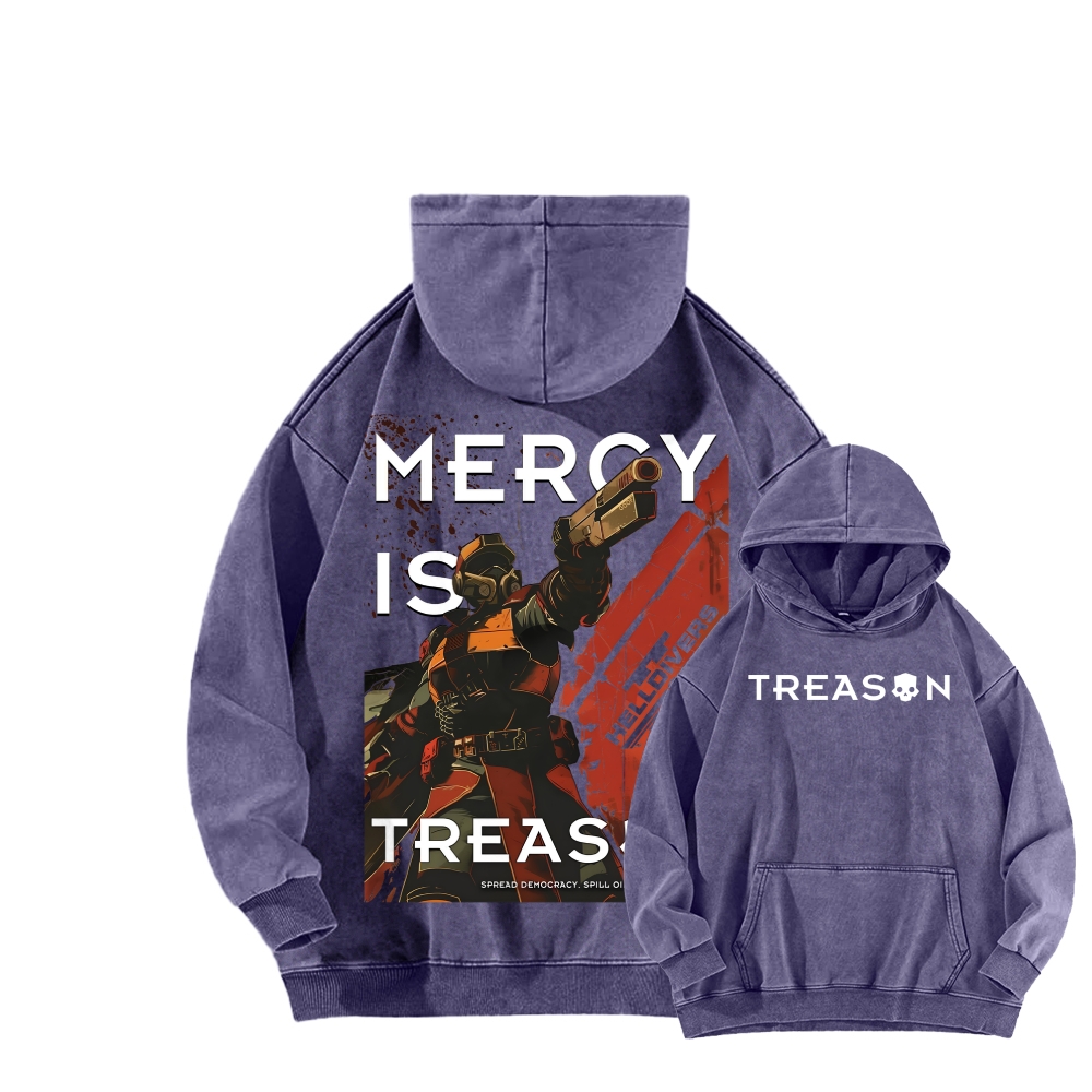 Divers Unisex Washed Hoodie 2601003171