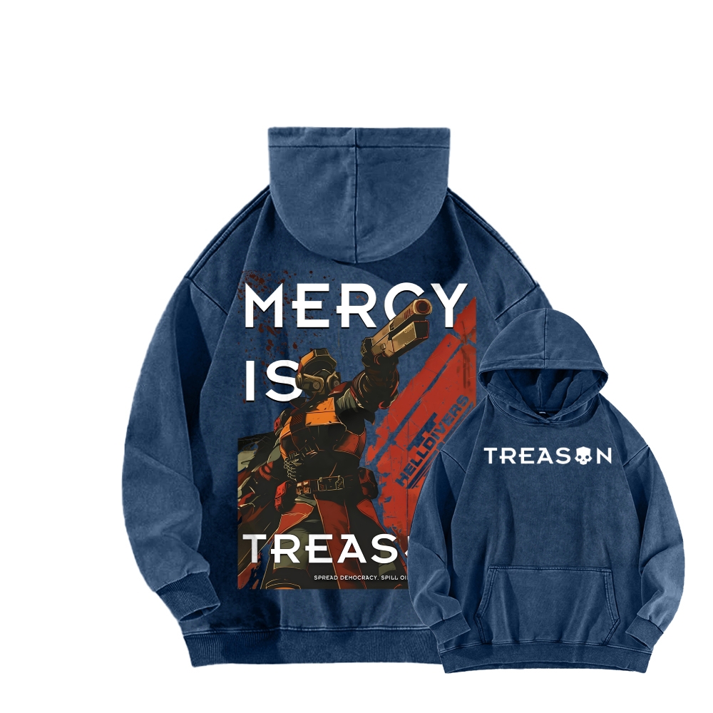 Divers Unisex Washed Hoodie 2601003171