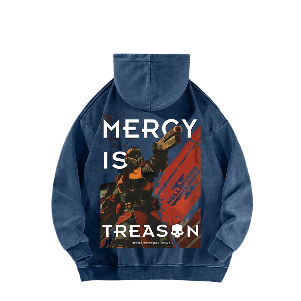 Divers Unisex Washed Hoodie 2601003171