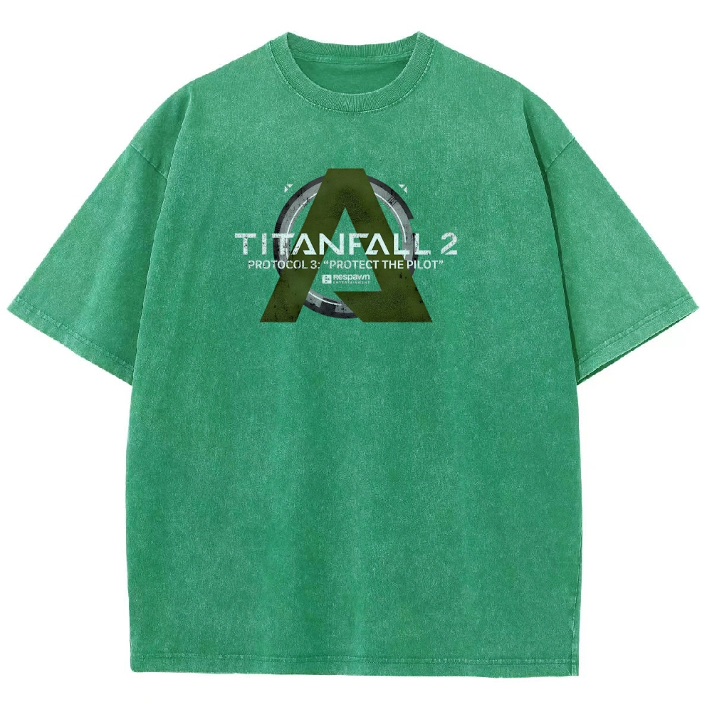 TITANFALL Unisex Fit Washed T-Shirt 2601003431