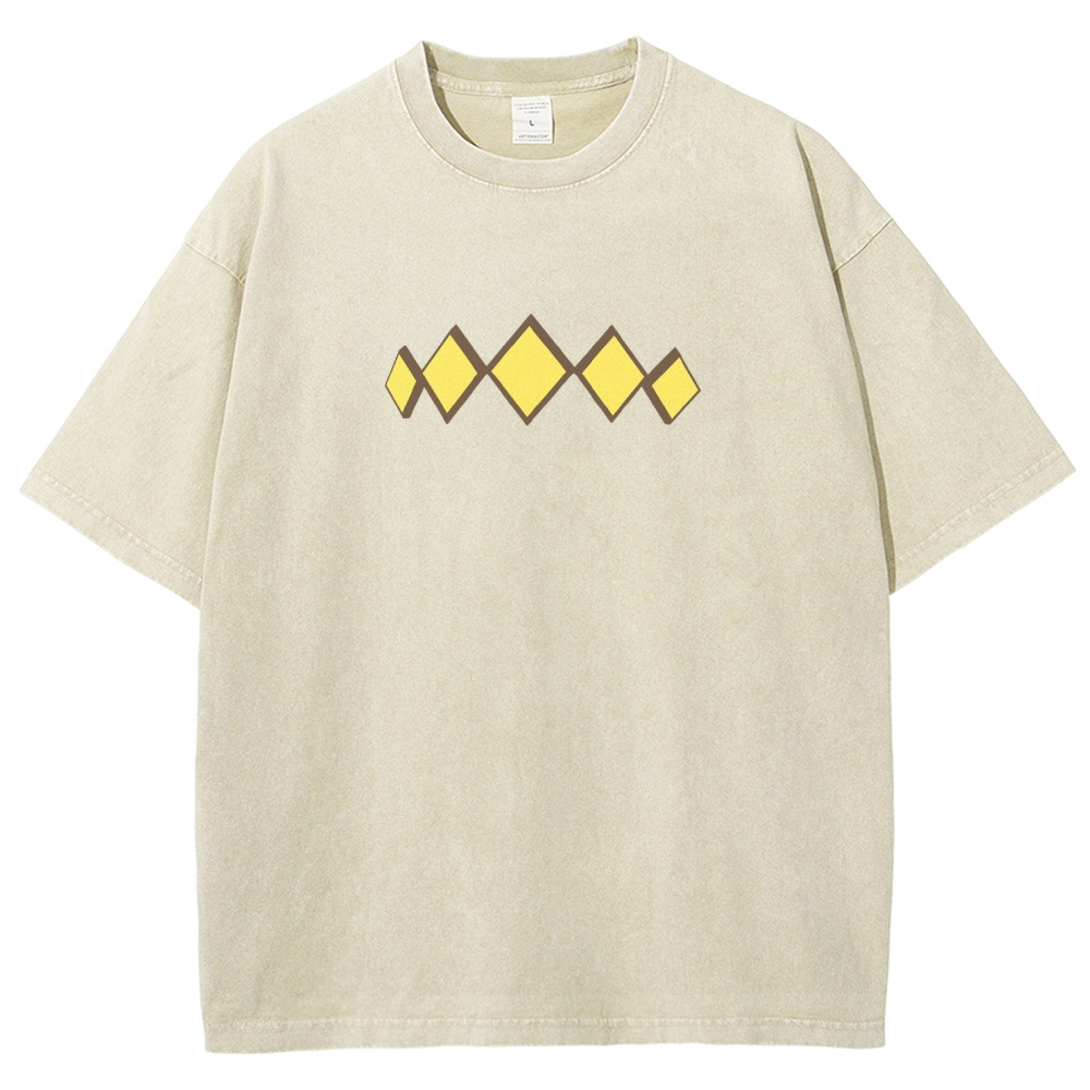 Oguri Cap Unisex Fit Washed T-Shirt 2601003603