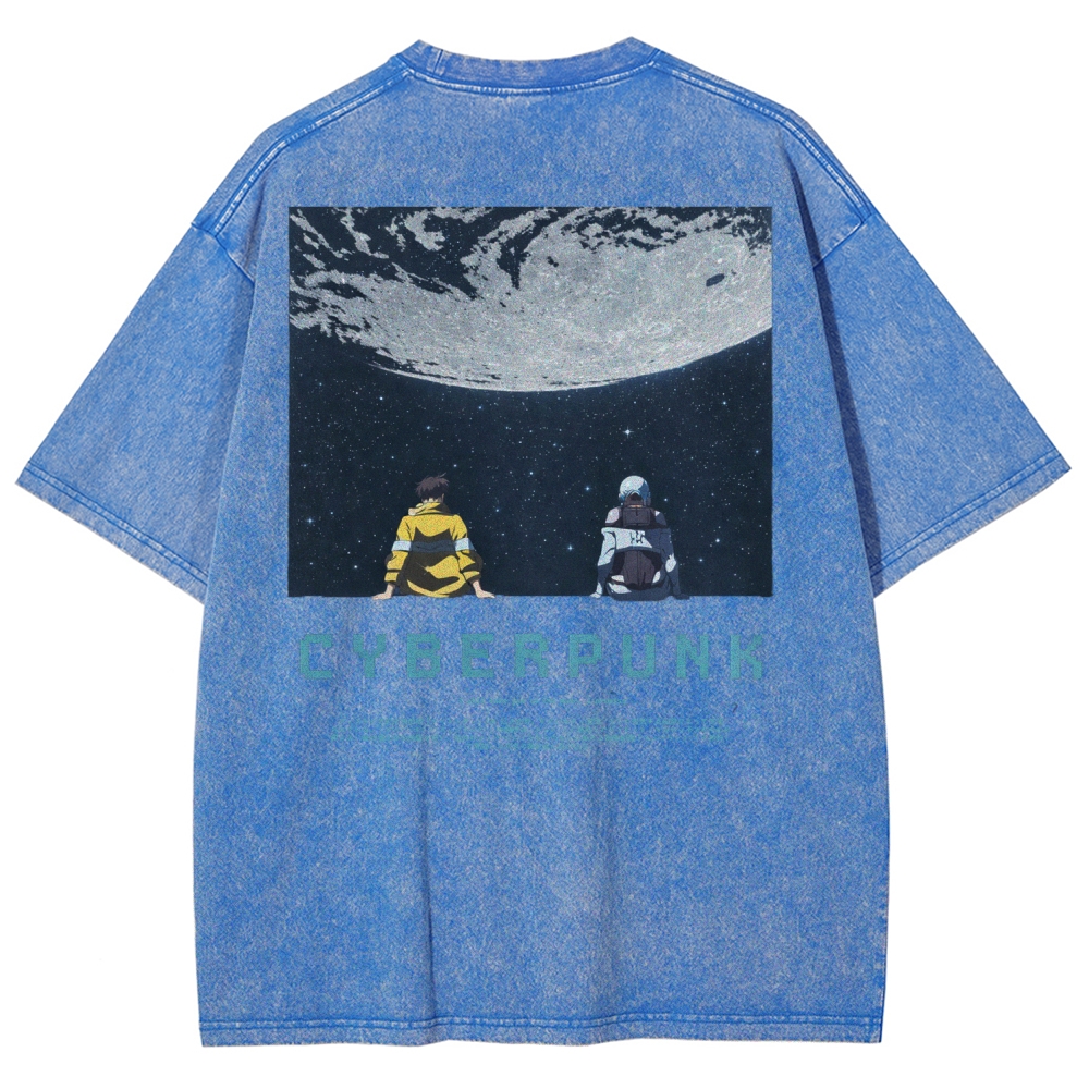 Cyberpunk Unisex Fit Washed T-Shirt 2601004640