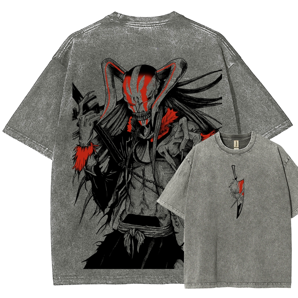 Bleach Ichigo Unisex Fit Washed T-Shirt 2601005212