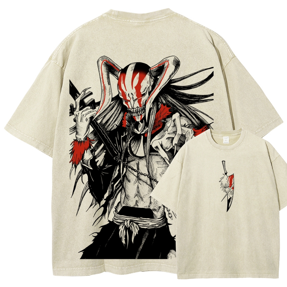 Bleach Ichigo Unisex Fit Washed T-Shirt 2601005212