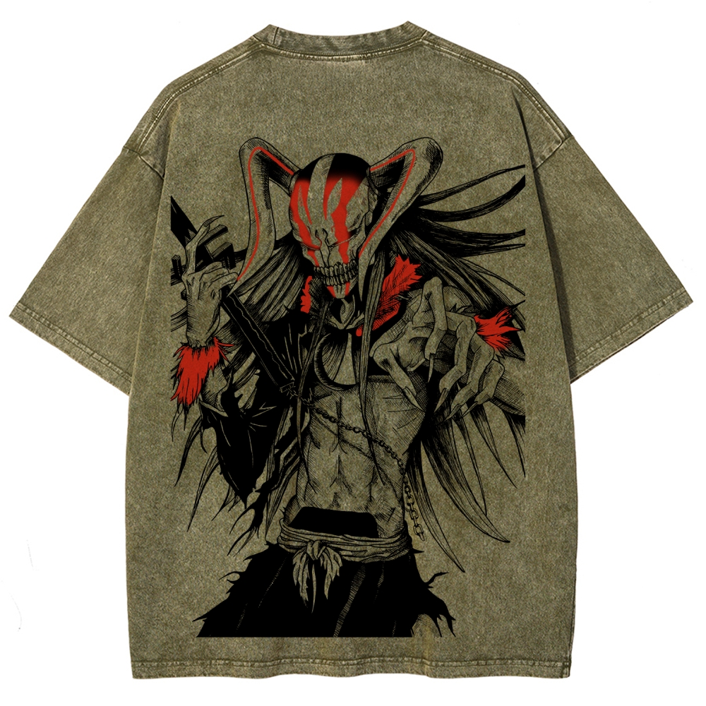 Bleach Ichigo Unisex Fit Washed T-Shirt 2601005212