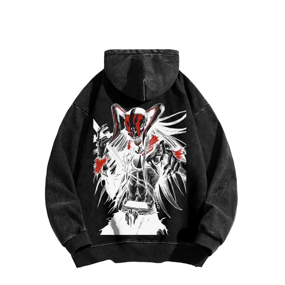 Bleach Ichigo Unisex Washed Hoodie 2601005237