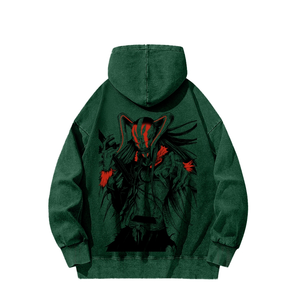 Bleach Ichigo Unisex Washed Hoodie 2601005237