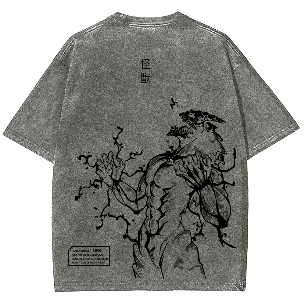 Kaiju No.8 Unisex Fit Washed T-Shirt 2601005332