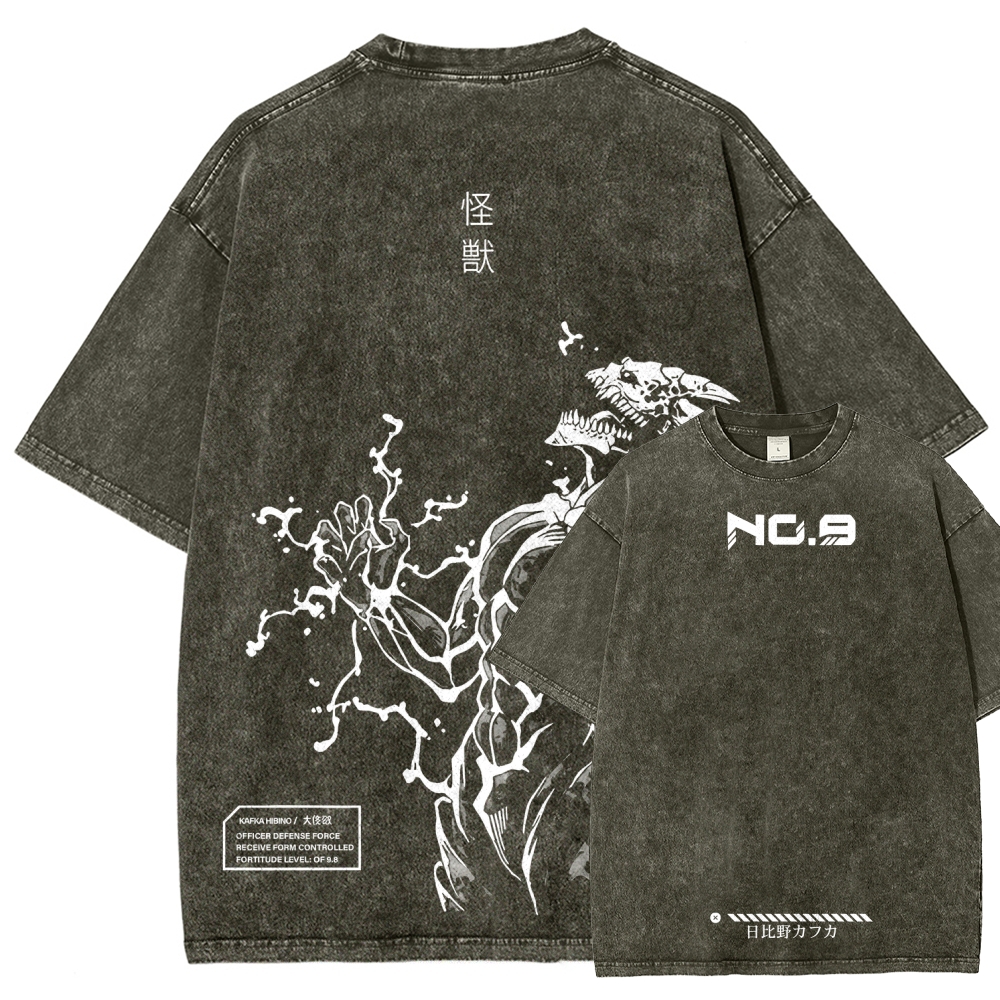 Kaiju No.8 Unisex Fit Washed T-Shirt 2601005332