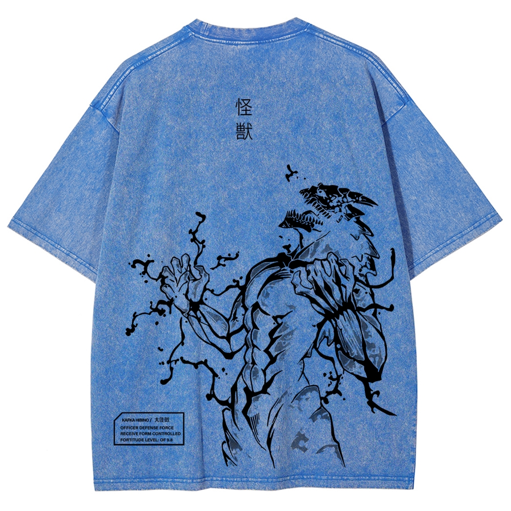Kaiju No.8 Unisex Fit Washed T-Shirt 2601005332