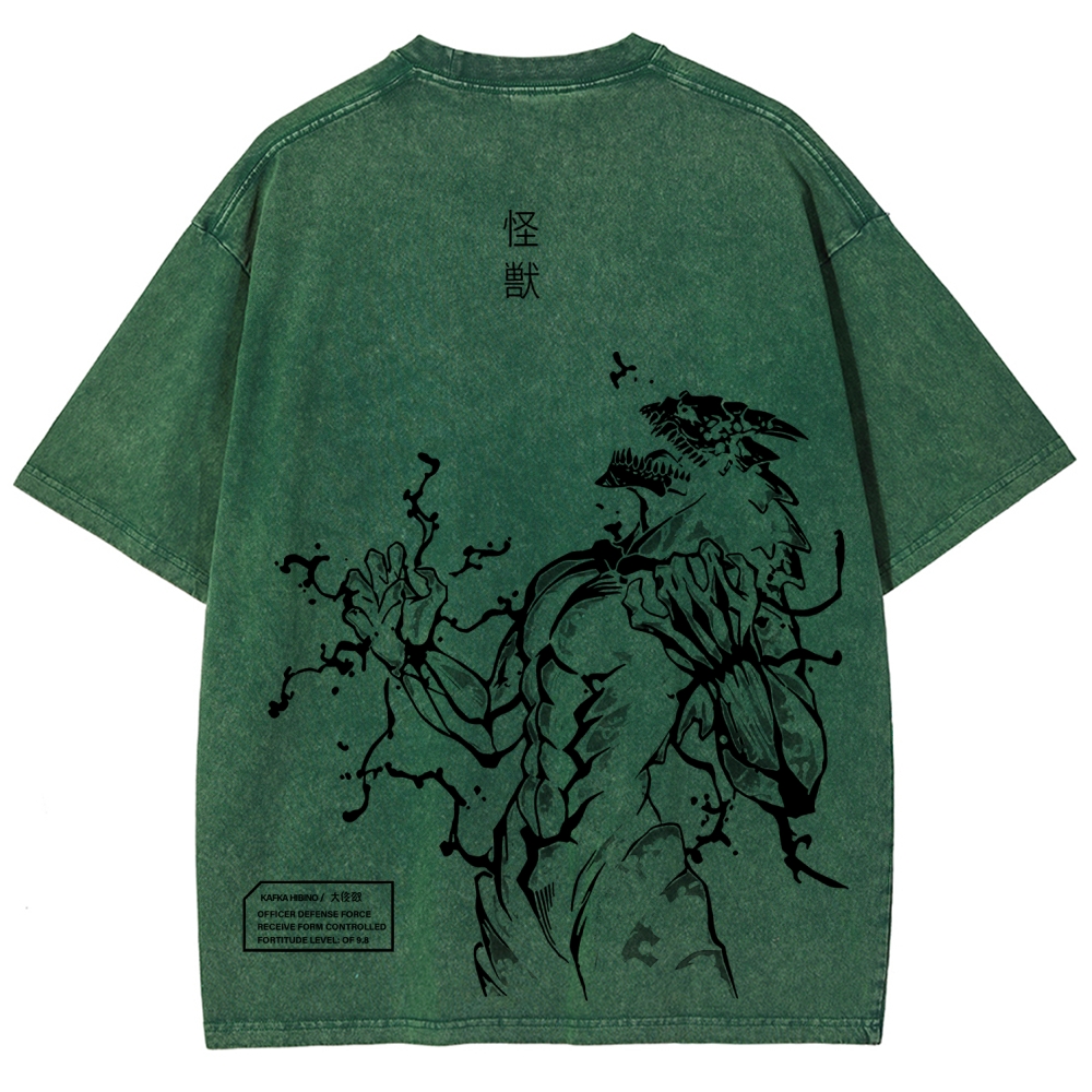 Kaiju No.8 Unisex Fit Washed T-Shirt 2601005332