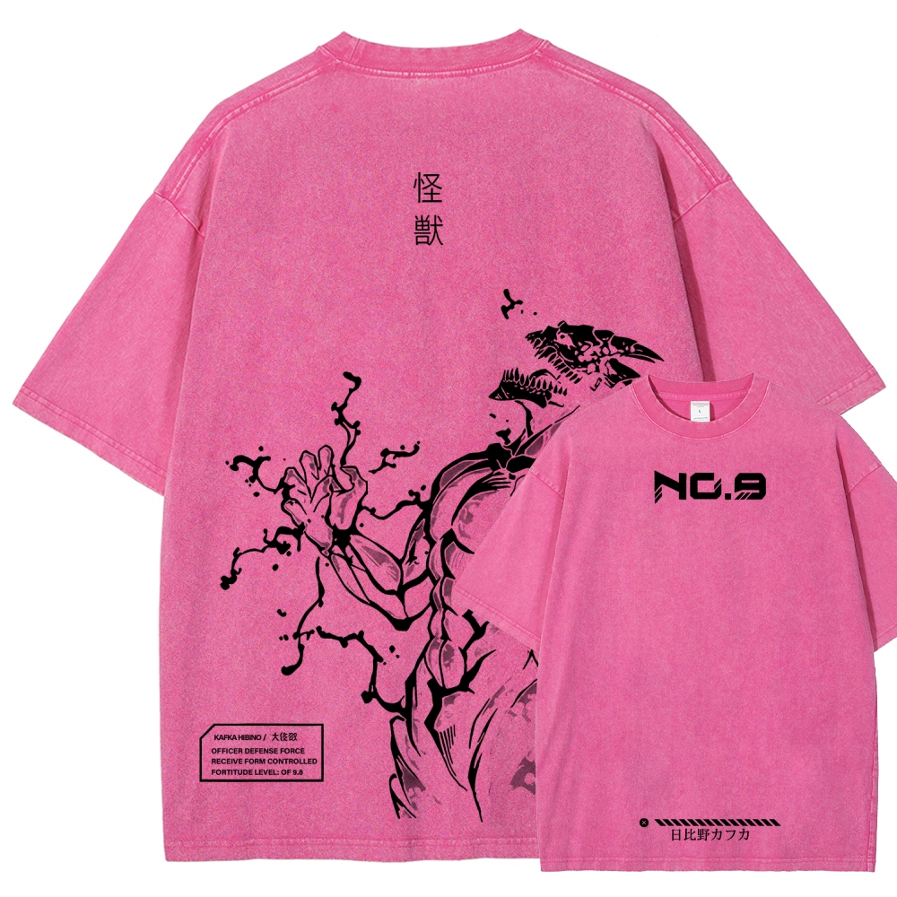 Kaiju No.8 Unisex Fit Washed T-Shirt 2601005332