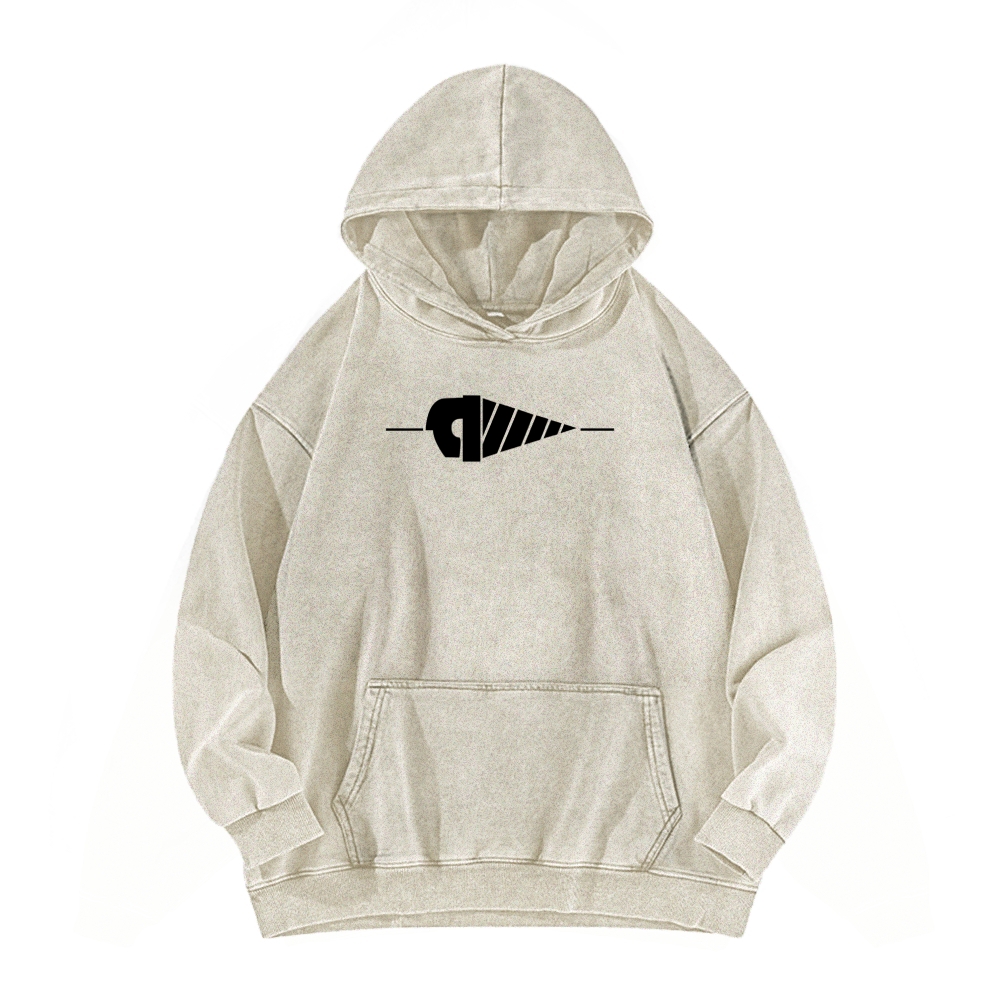 Tengen Toppa Unisex Washed Hoodie 2601005674