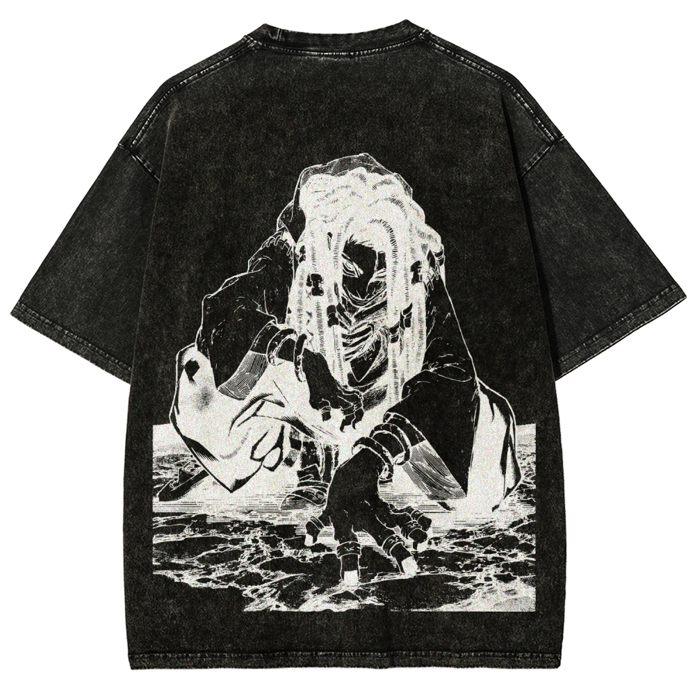 Gachiakutaa Unisex Fit Washed T-Shirt 2601005706