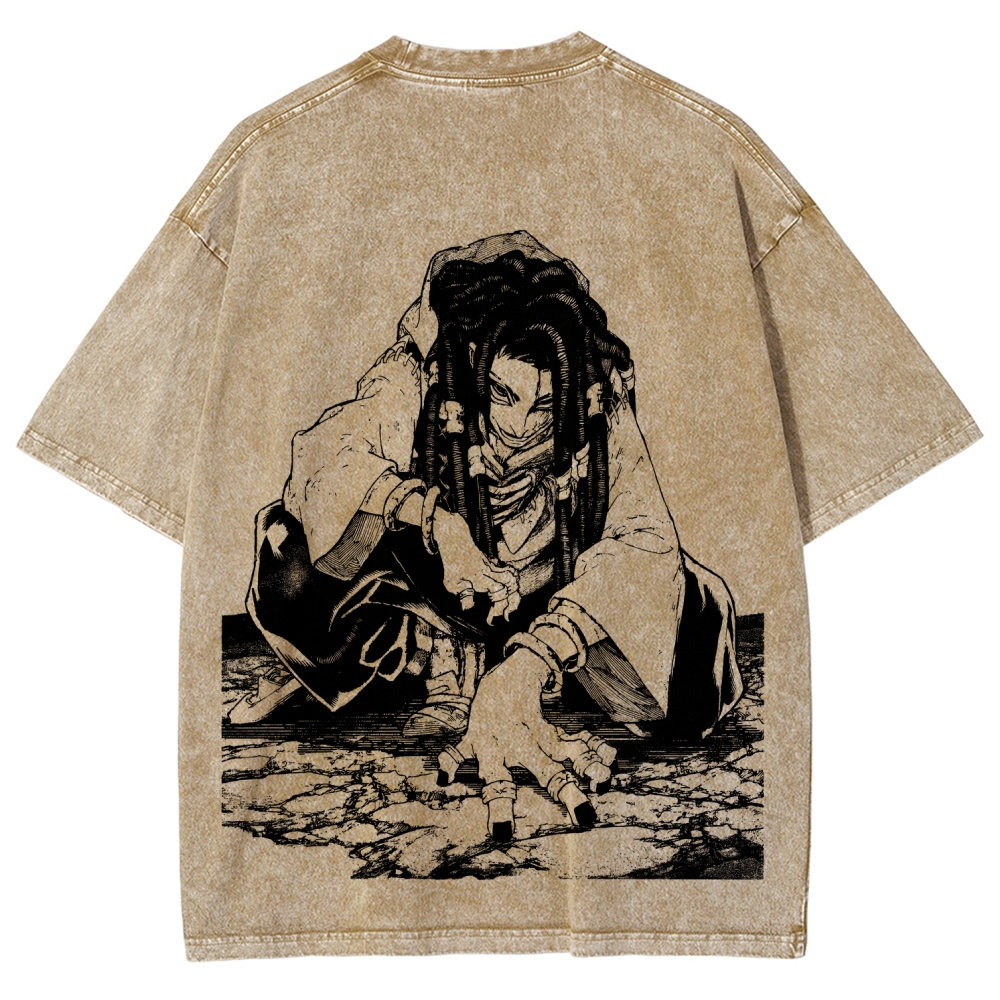 Gachiakutaa Unisex Fit Washed T-Shirt 2601005706