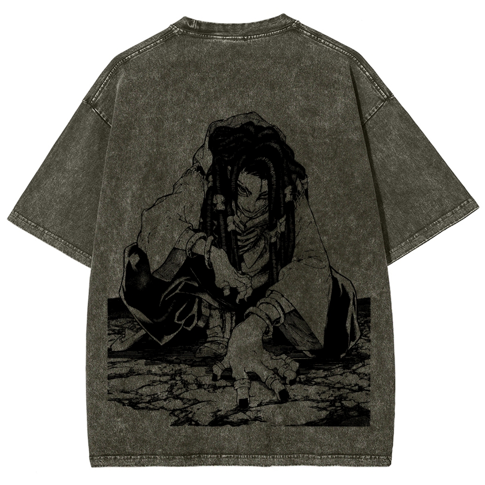 Gachiakutaa Unisex Fit Washed T-Shirt 2601005706