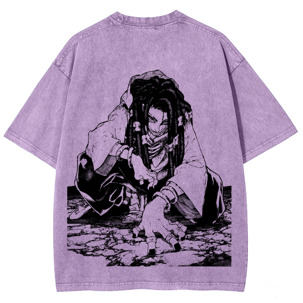 Gachiakutaa Unisex Fit Washed T-Shirt 2601005706