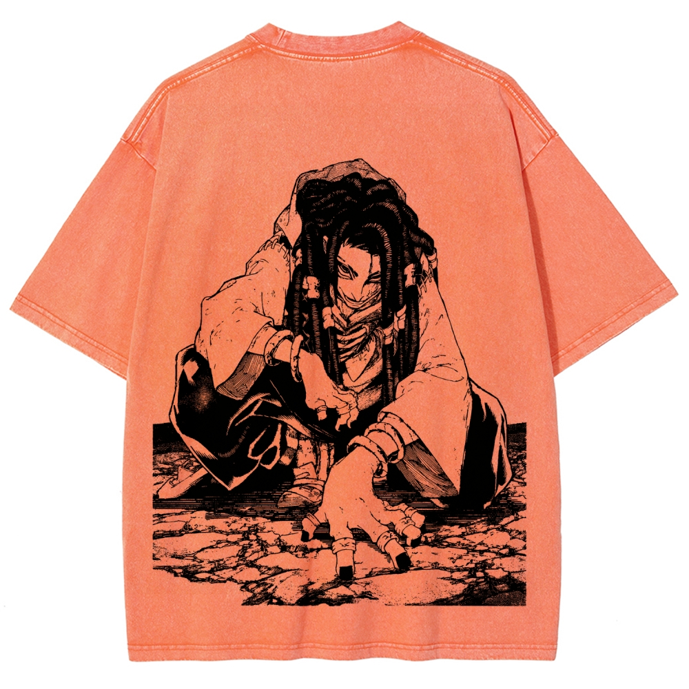 Gachiakutaa Unisex Fit Washed T-Shirt 2601005706