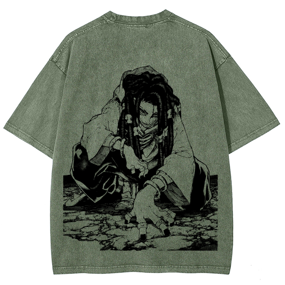 Gachiakutaa Unisex Fit Washed T-Shirt 2601005706