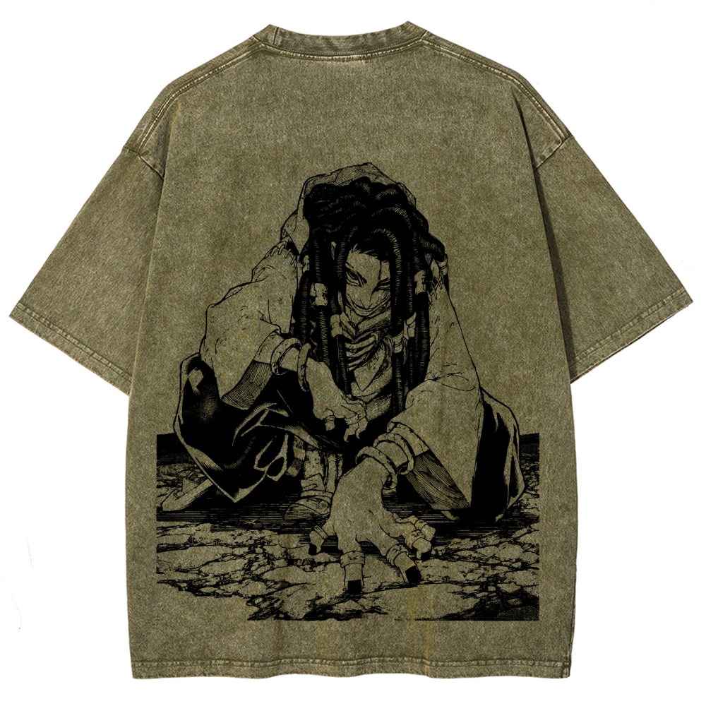 Gachiakutaa Unisex Fit Washed T-Shirt 2601005706