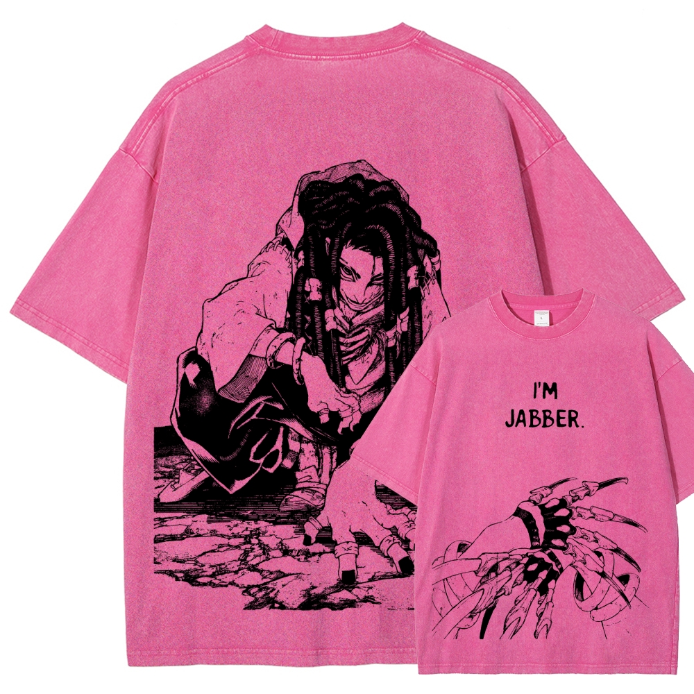 Gachiakutaa Unisex Fit Washed T-Shirt 2601005706