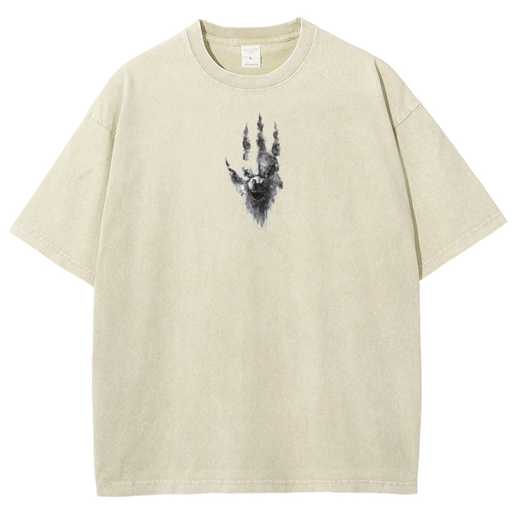 Godzilla Unisex Fit Washed T-Shirt 2601006428