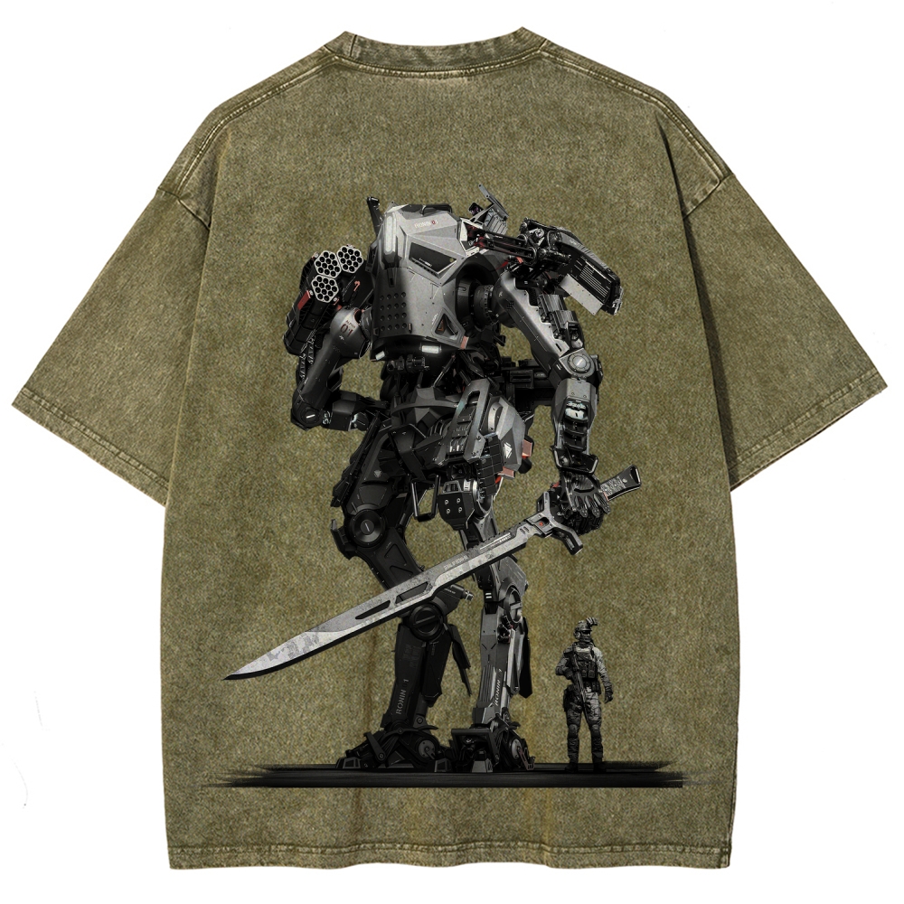 TITANFALL Unisex Fit Washed T-Shirt 2601007878