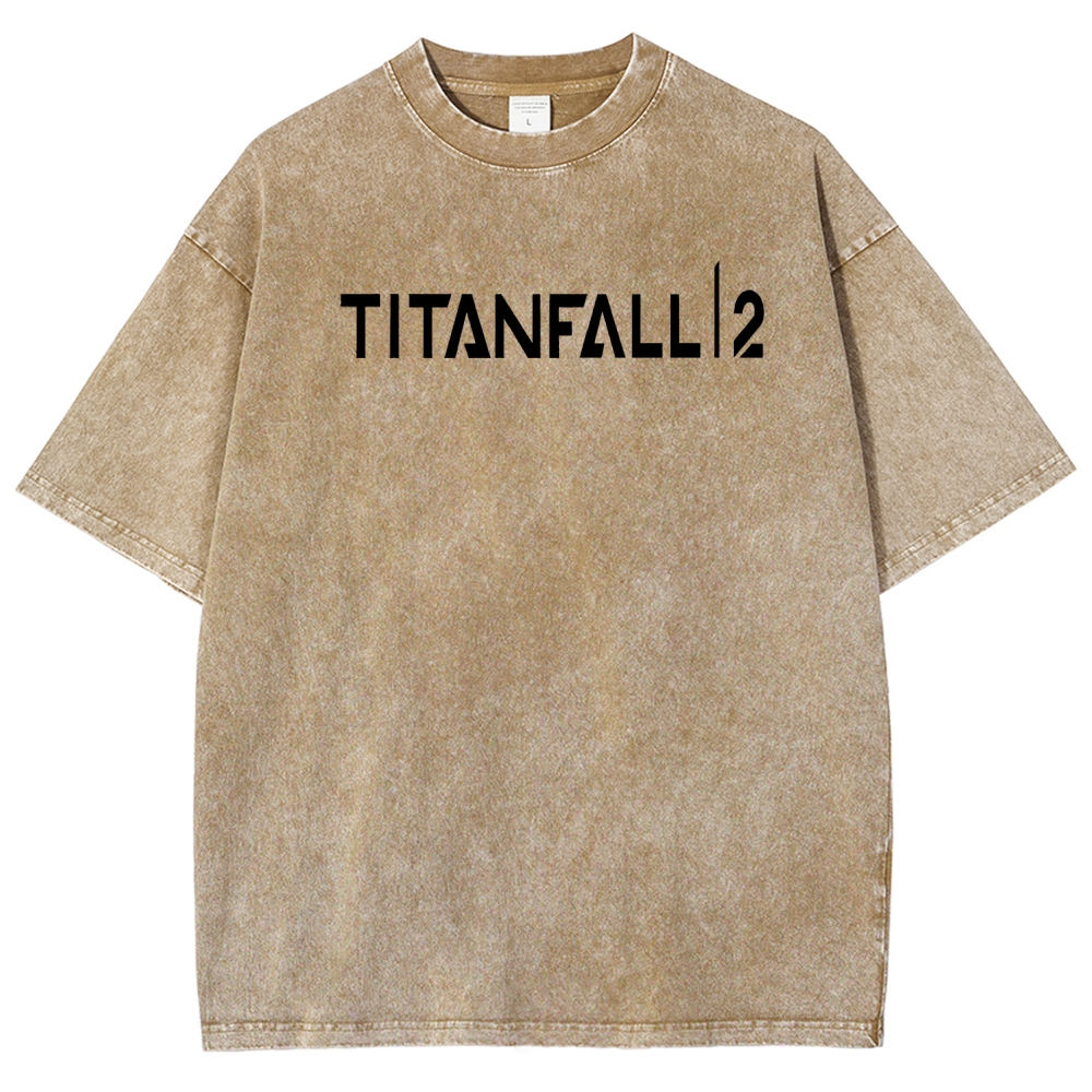 TITANFALL Unisex Fit Washed T-Shirt 2601007889